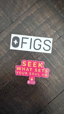 Figs Scrub Brand Medical Field Stickers New